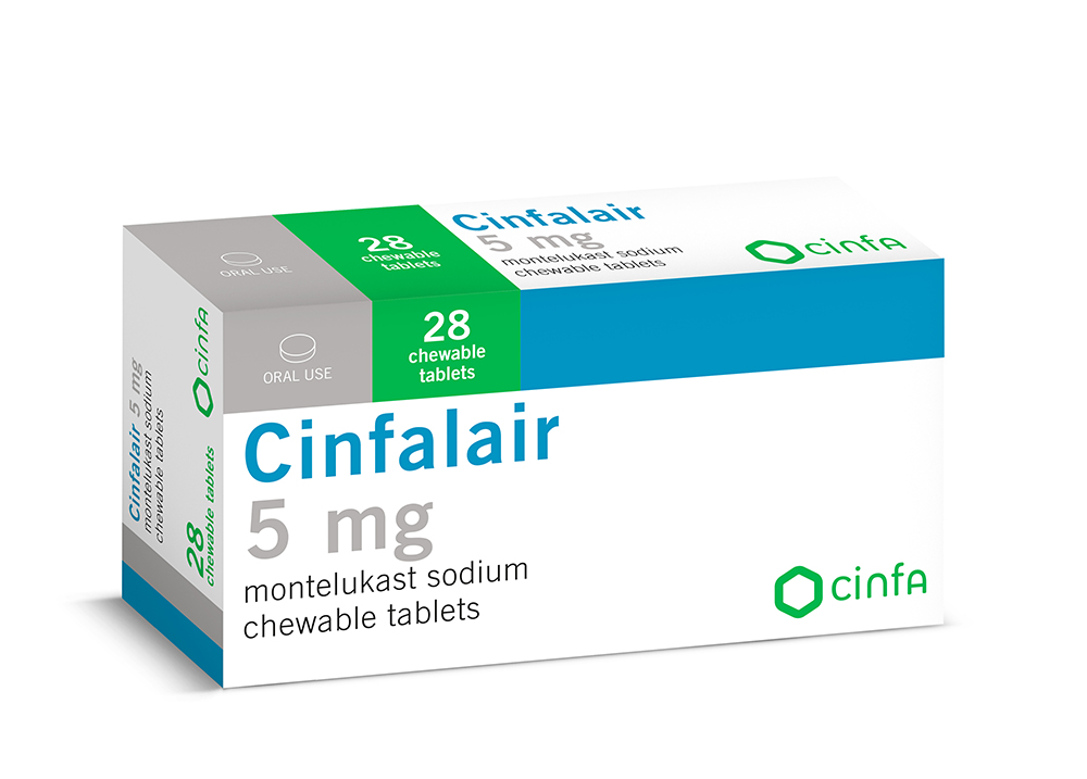 Cinfalair 5mg / 28