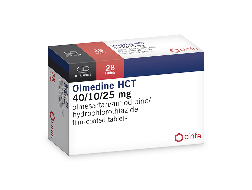 Olmedine HCT 40/10/25mg / 28