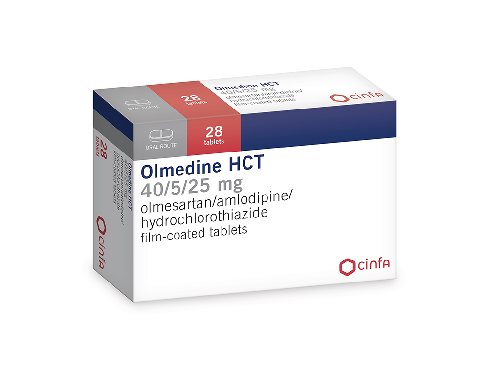 Olmedine HCT 40/5/25mg / 28