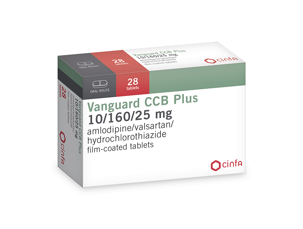 Vanguard CCB Plus 10/160/25mg / 28