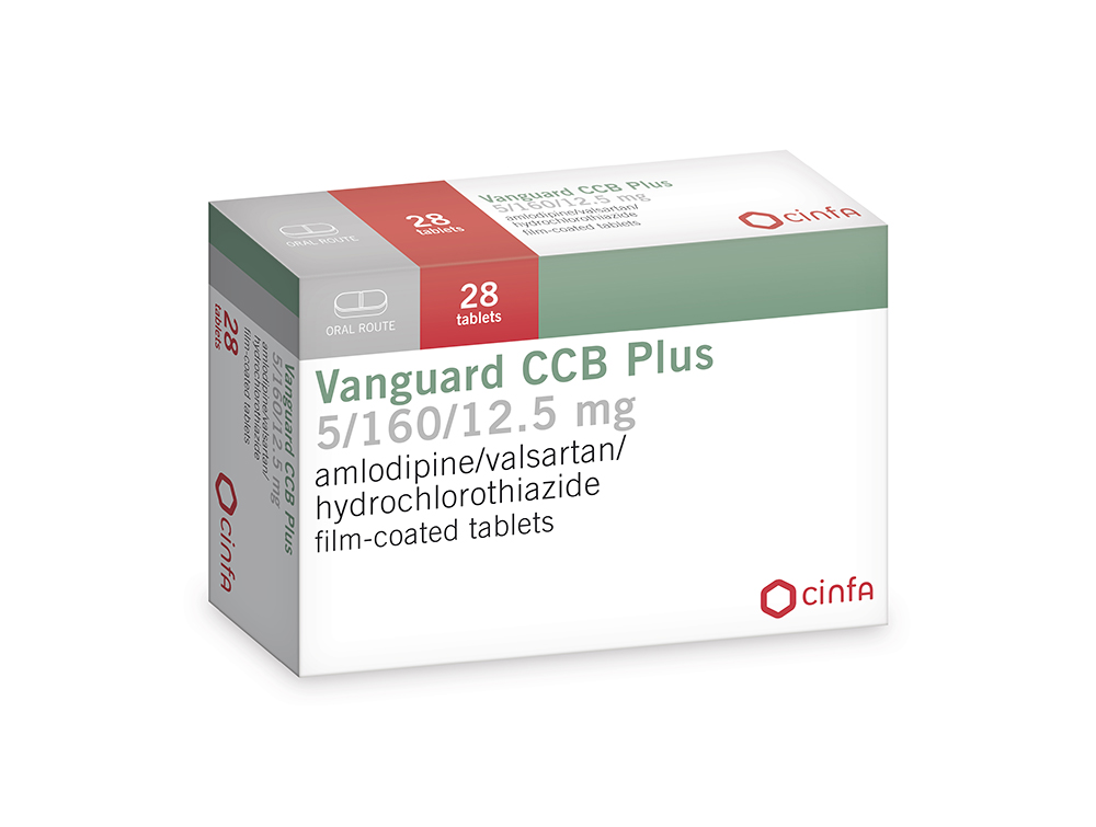 Vanguard CCB Plus 5/160/12,5mg / 28