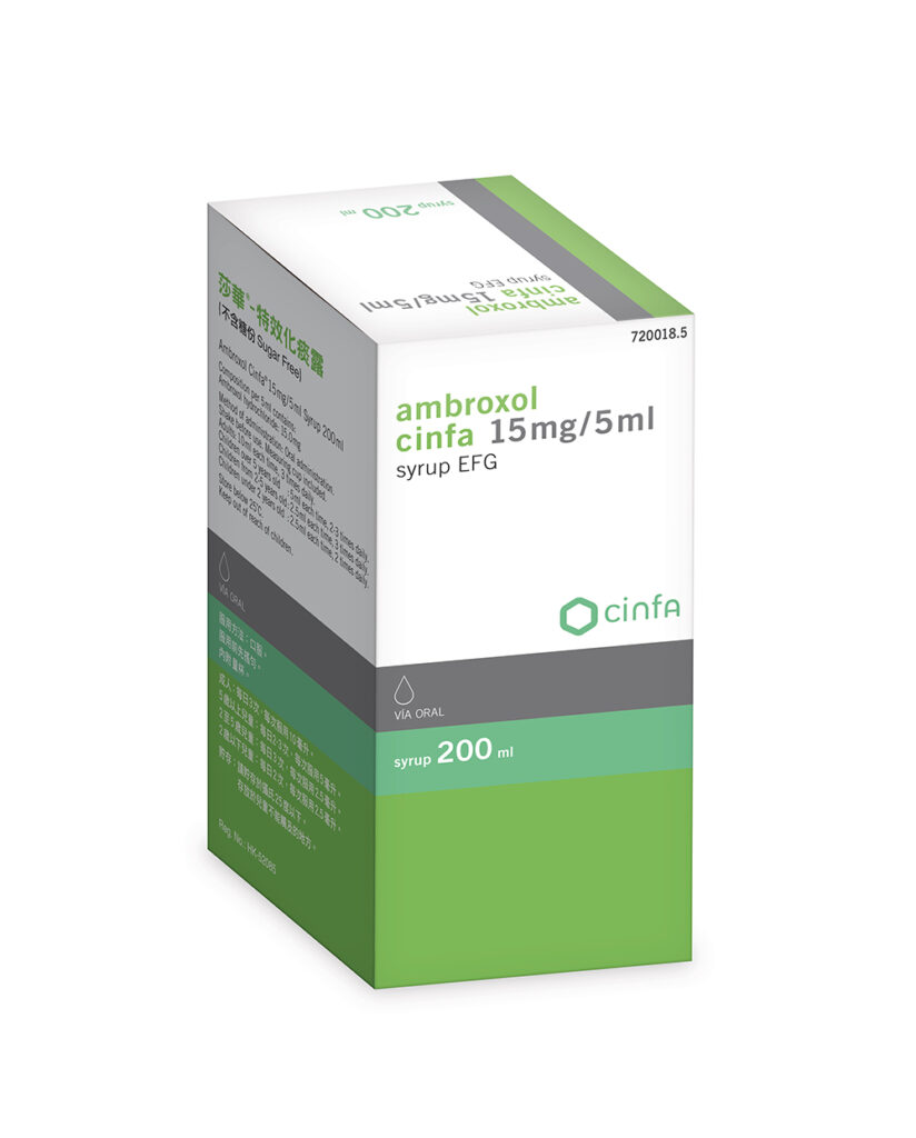 Ambroxol cinfa 15mg/5ml / 200ml