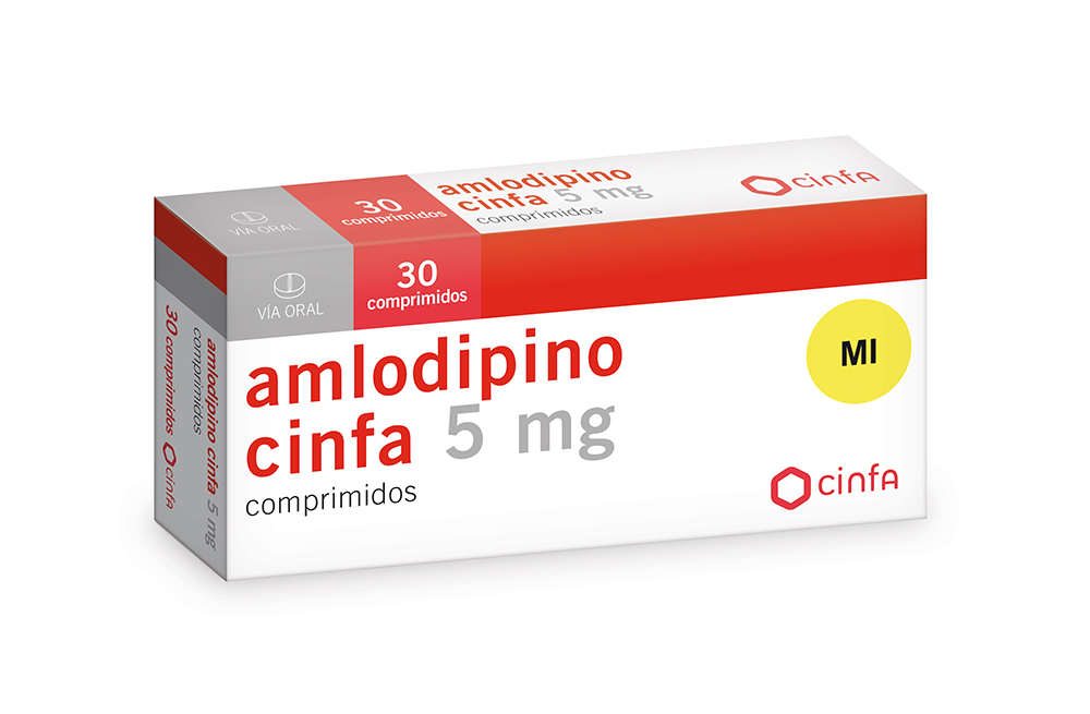 Amlodipino cinfa 5 mg / 30