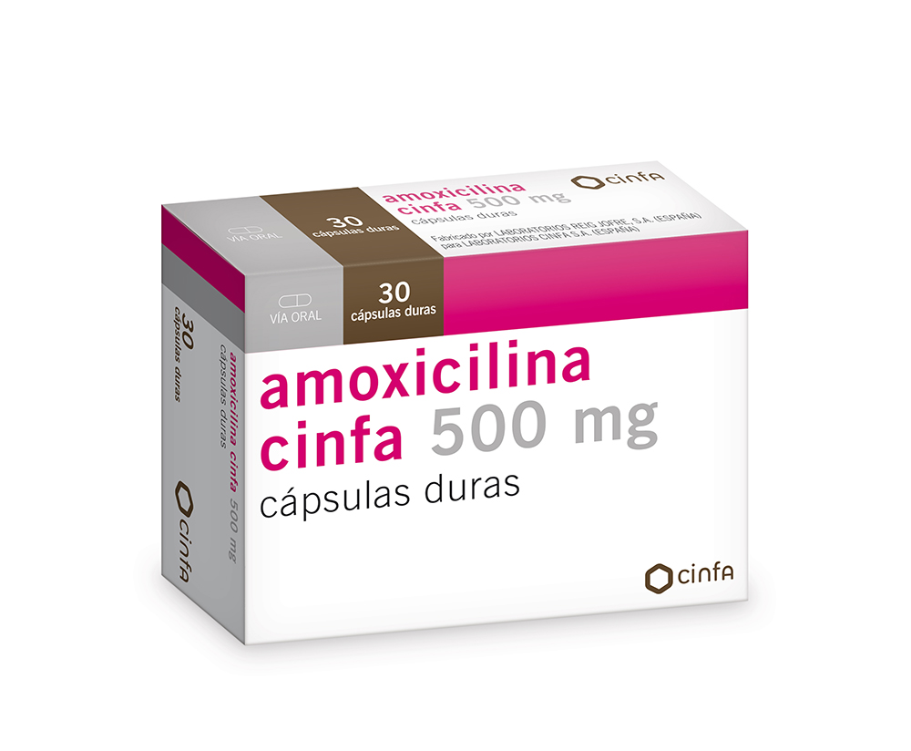 Amoxicilina cinfa 500mg / 30