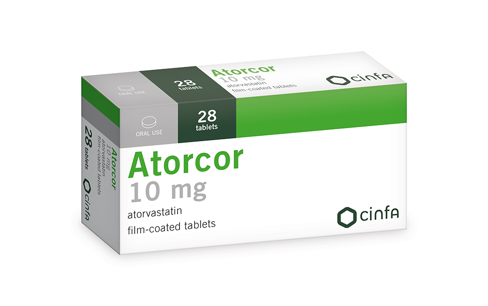 Atorcor 10mg / 28