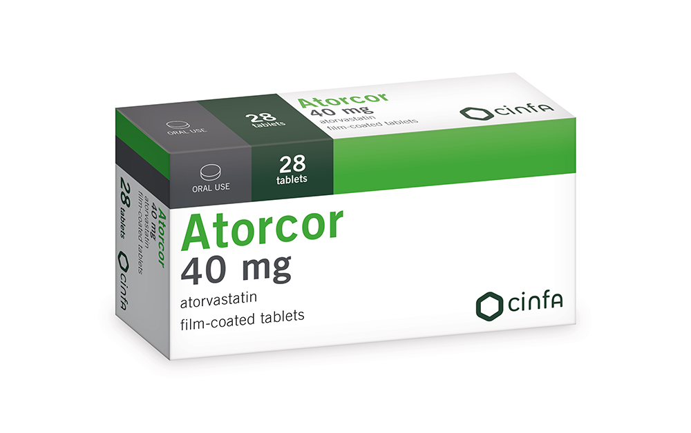 Atorcor 40mg / 28