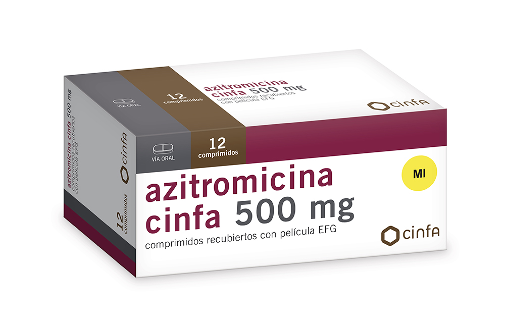 Azitromicina cinfa 500mg / 12