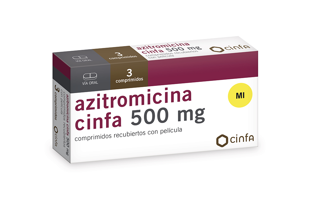 Azitromicina cinfa 500mg / 3