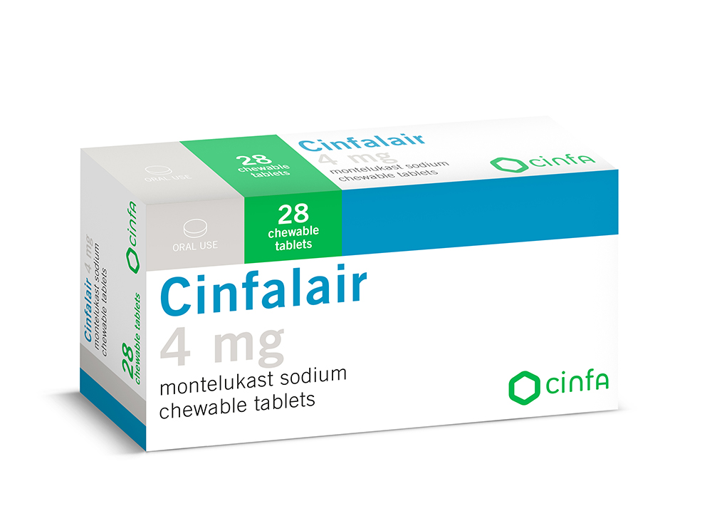 Cinfalair 4mg / 28