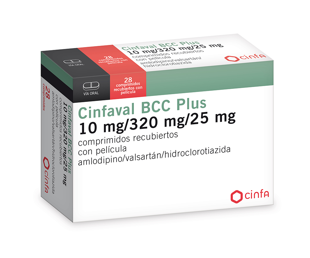 Cinfaval BCC Plus 10/320/25mg / 28