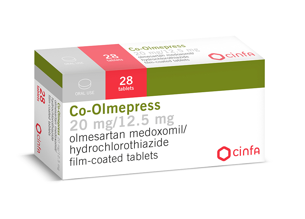Co-Olmepress 20mg/12,5mg / 28
