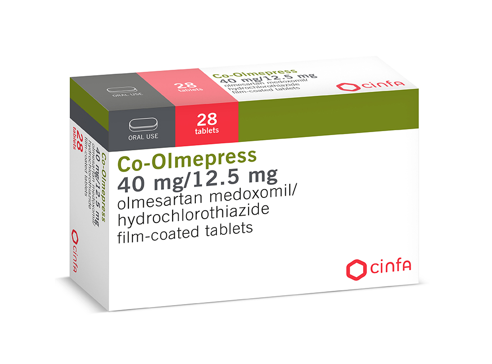 Co-Olmepress 40mg/12,5mg / 28