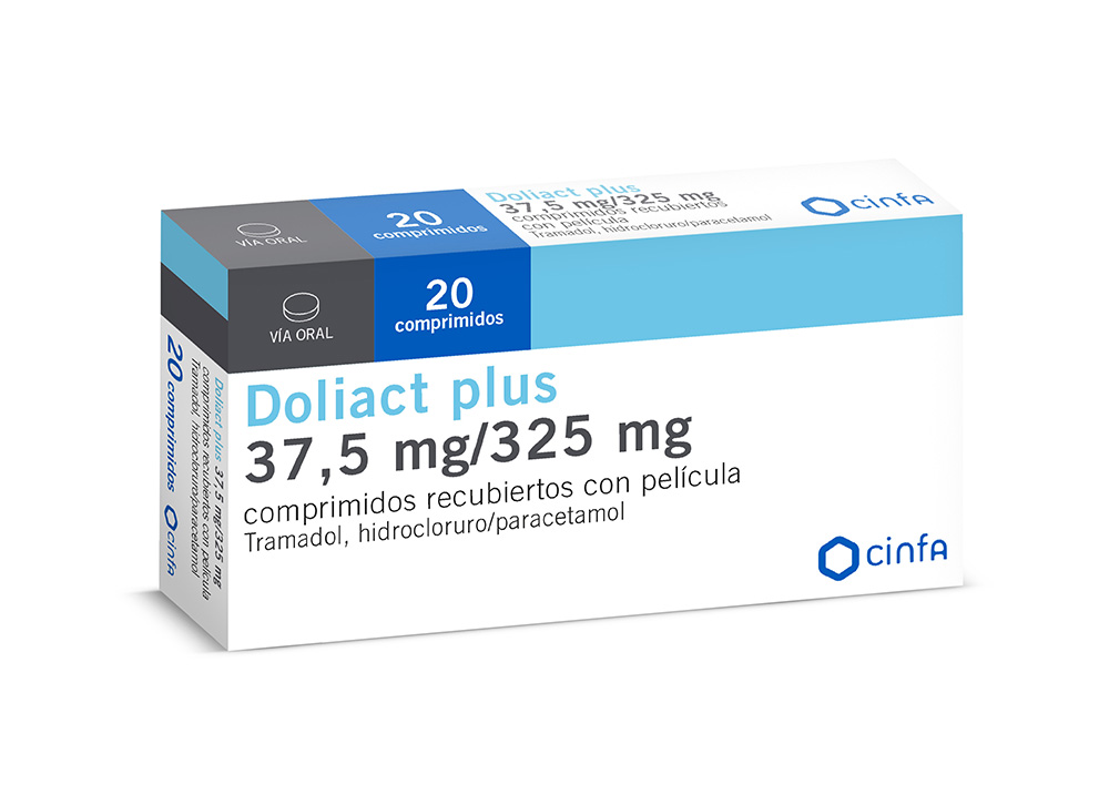 Doliact Plus 37,5mg/325mg / 20