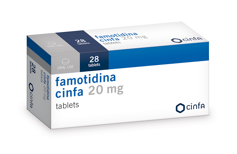 Famotidina cinfa 20mg / 28