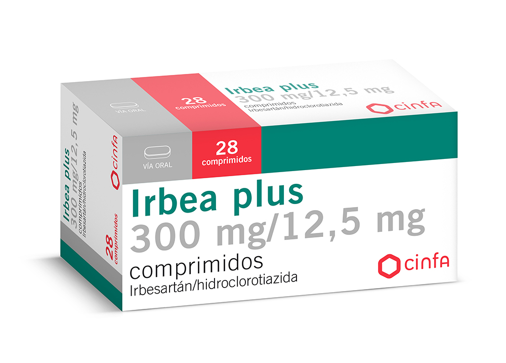 Irbea Plus 300mg/12,5mg / 28