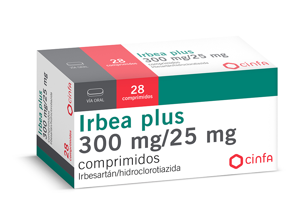 Irbea Plus 300mg/25mg / 28