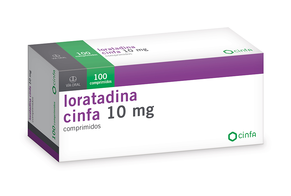 Loratadina cinfa 10mg / 100