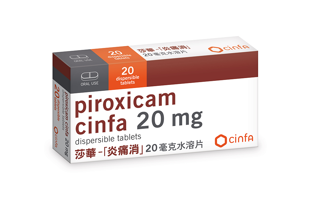 Piroxicam cinfa 20mg / 20