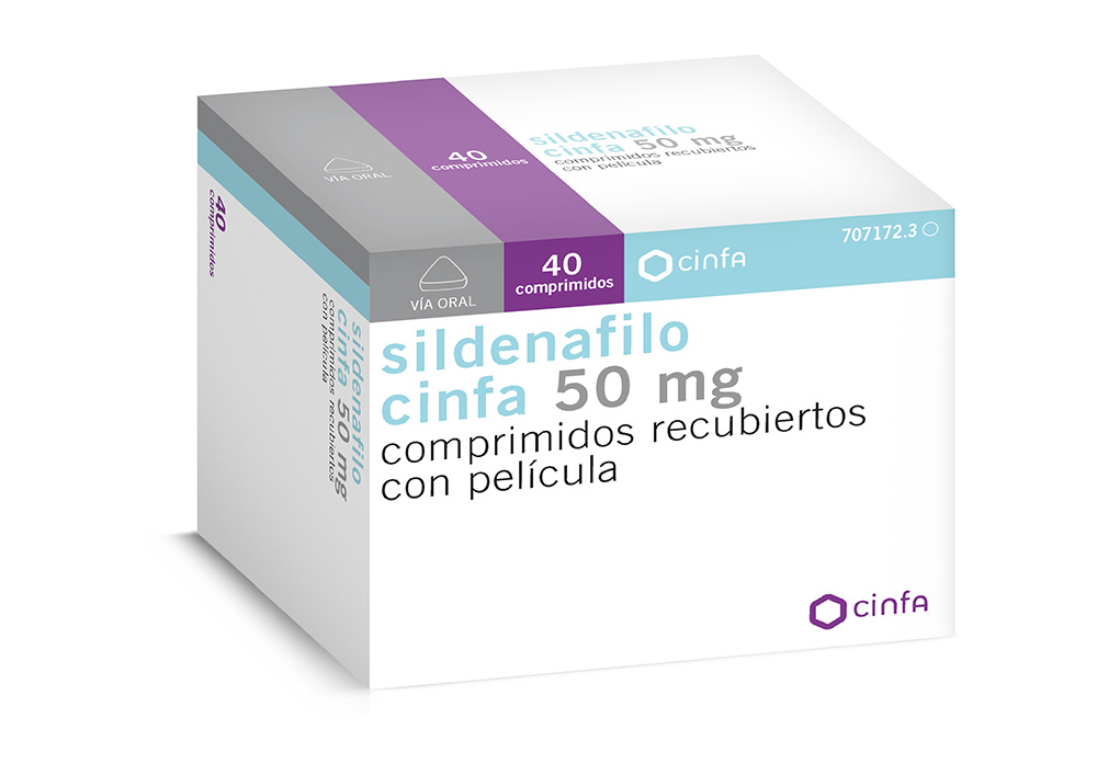 Sildenafilo cinfa 50mg / 40