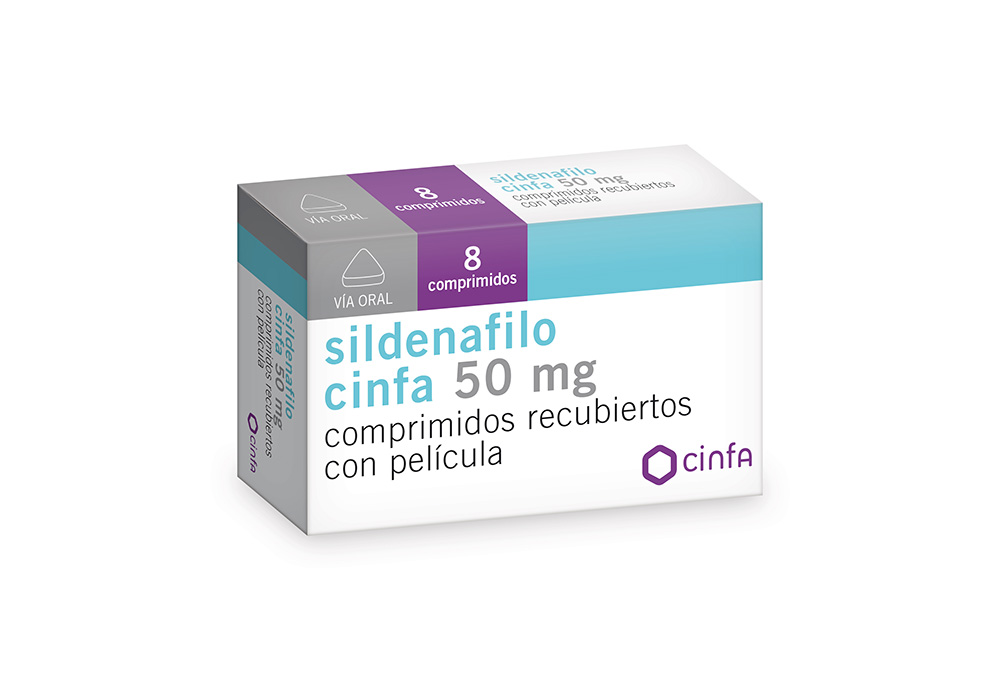 Sildenafilo cinfa 50mg / 8