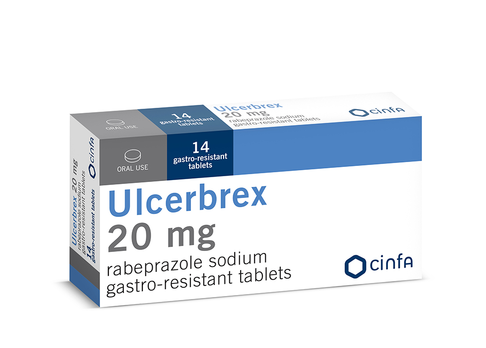 Ulcerbrex 20mg / 14