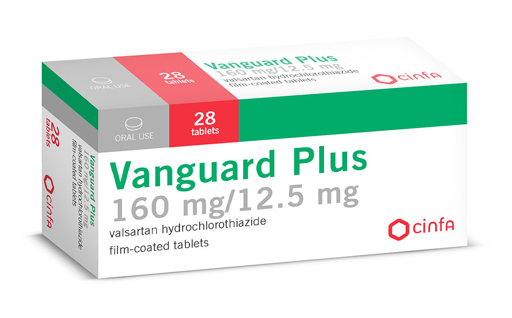 Vanguard Plus 160mg/12,5mg / 28