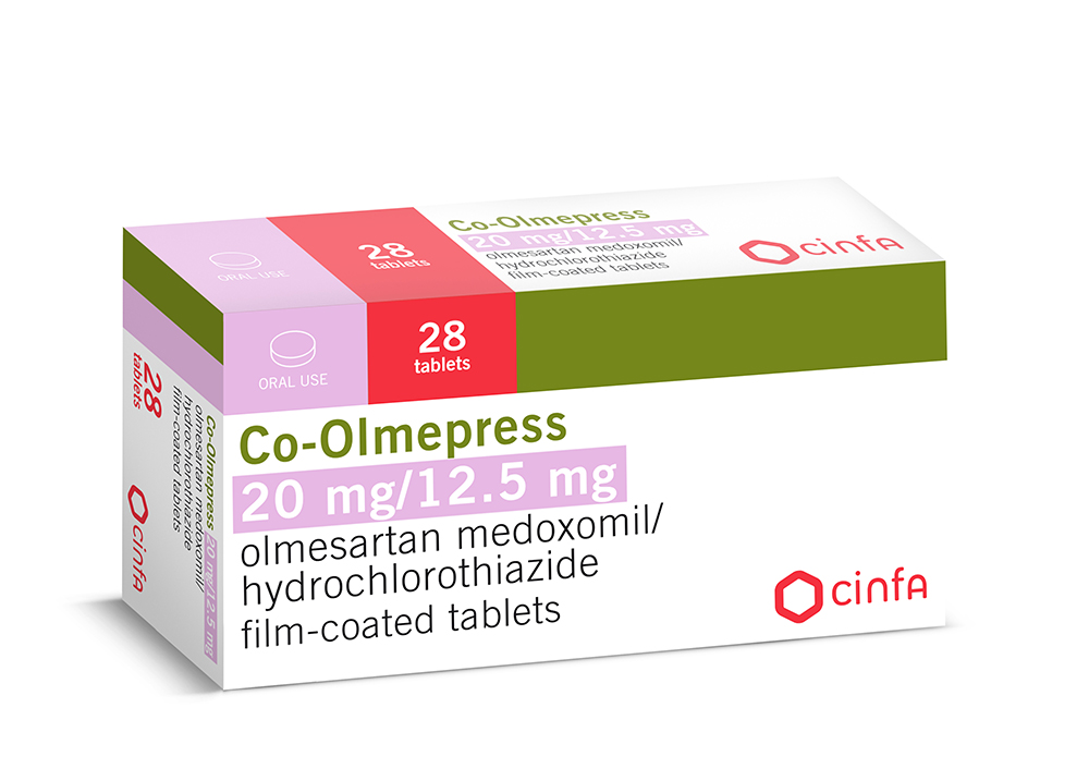 Co-Olmepress 20mg/12.5mg / 28