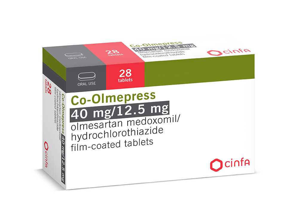 Co-Olmepress 40mg/12.5mg / 28