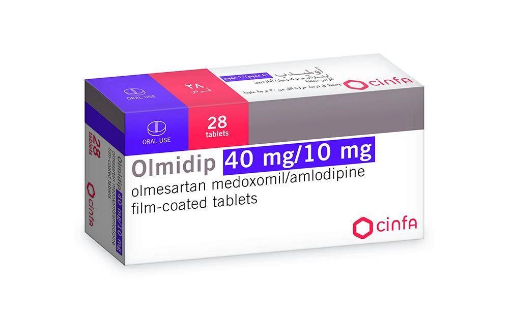 Olmidip 40mg/10mg / 28