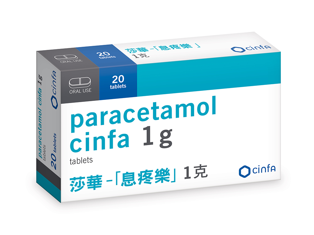 Paracetamol cinfa 1g / 20