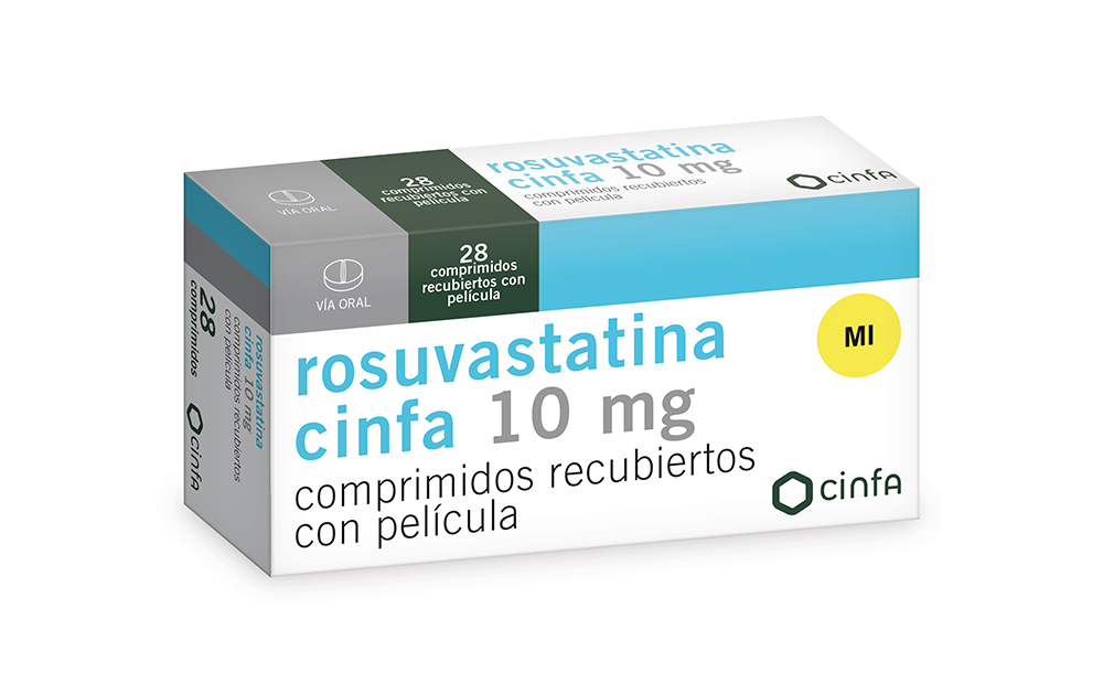 Rosuvastatina 10mg / 28
